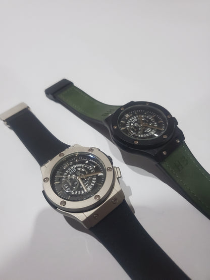 HB Luxury Chronograph Style Men's Wrist Watch