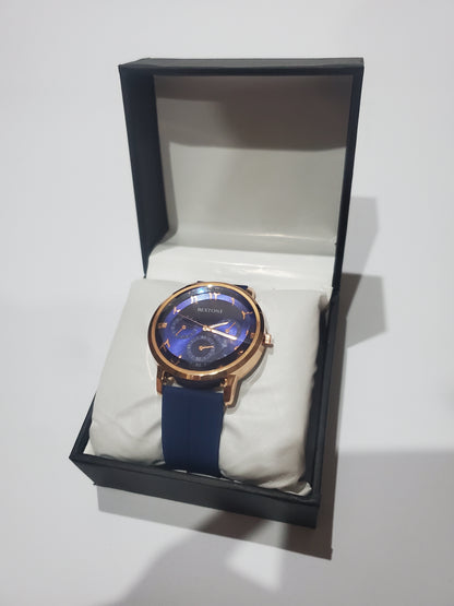 BESTONE Premium Casual Silicone Strap Quartz Watch