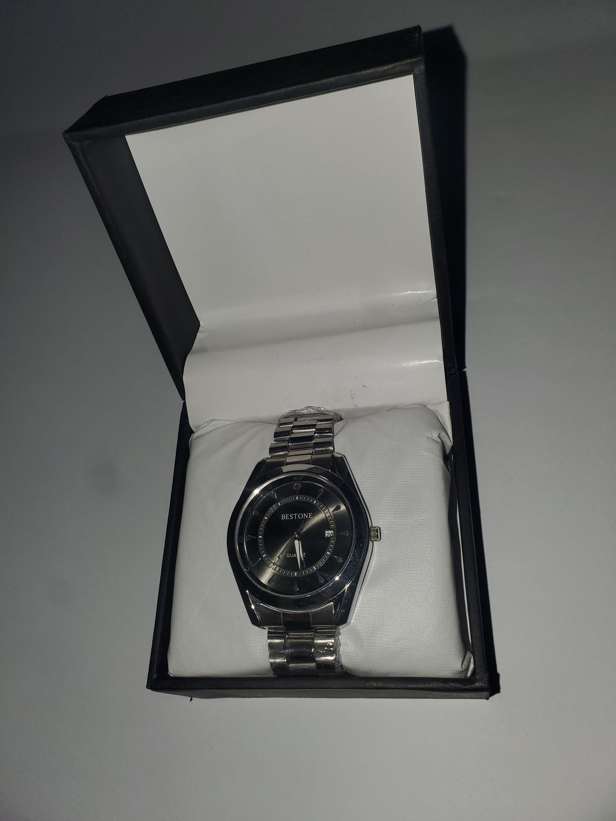 BESTONE Luxury Stainless Steel Men's Quartz Wrist Watch