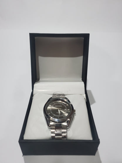 BESTONE Luxury Stainless Steel Men's Quartz Wrist Watch